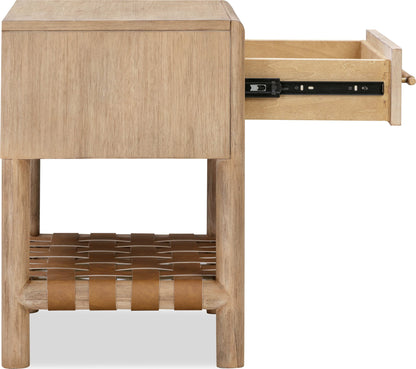 Dorsey - One Drawer USB-Charging Nightstand