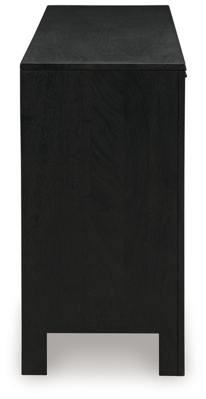Cliffiings - Accent Cabinet - Black / Natural
