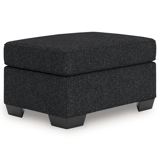 Jasmine Peaks - Ottoman - Coal