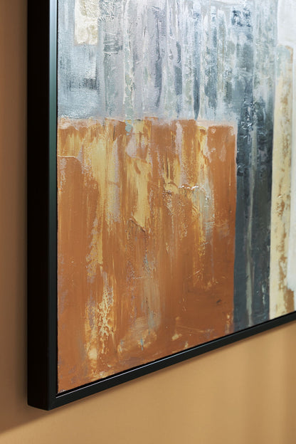 Howford - Wall Art - Brown / Black / Gray