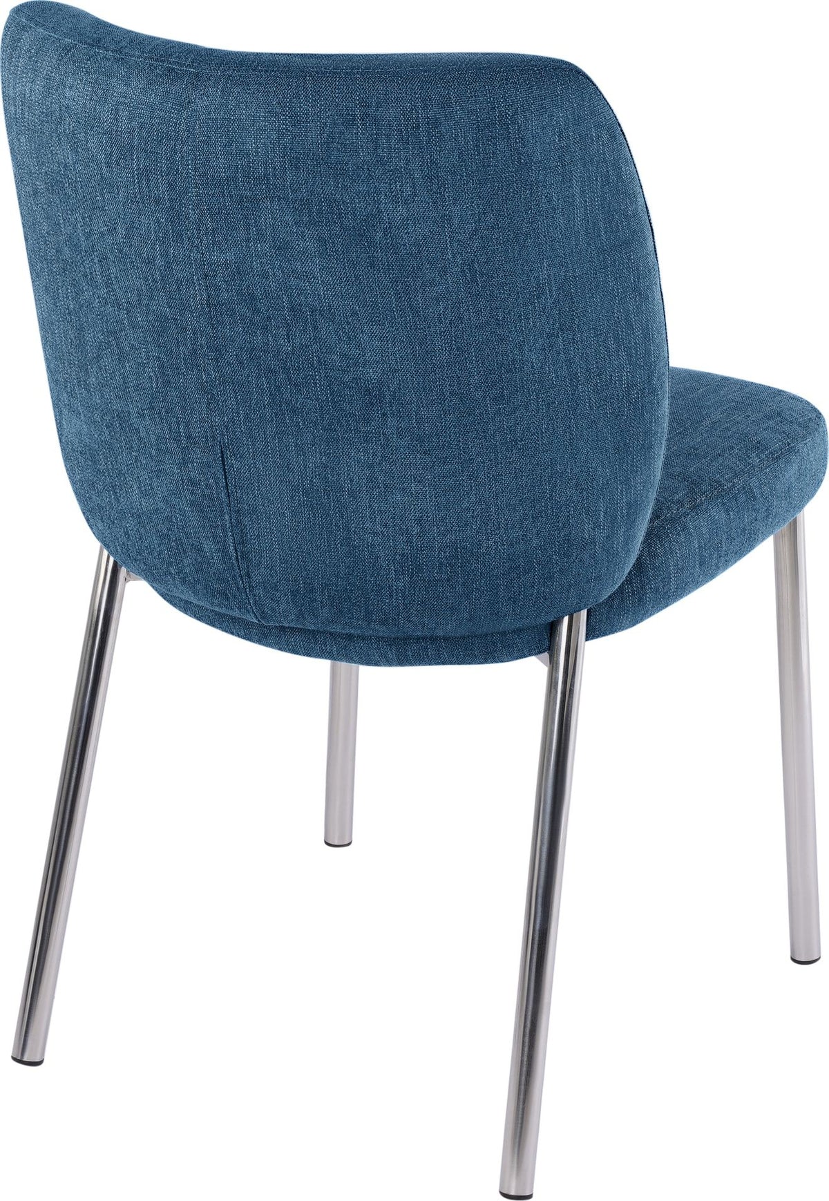 Fomo - Chenille Upholstered Stainless Steel Base Dining Chair (Set of 2)