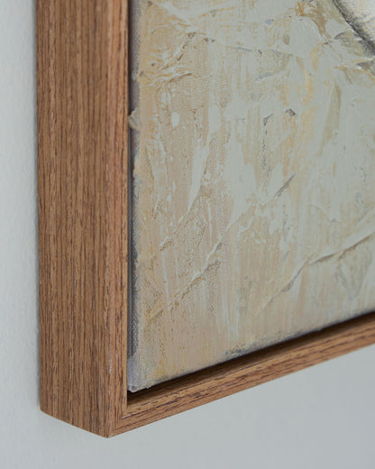 Bexlen - Wall Art Set (Set of 2) - Tan / Taupe / Black