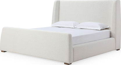 Formosa Presley - Upholstered Wingback Platform Bed