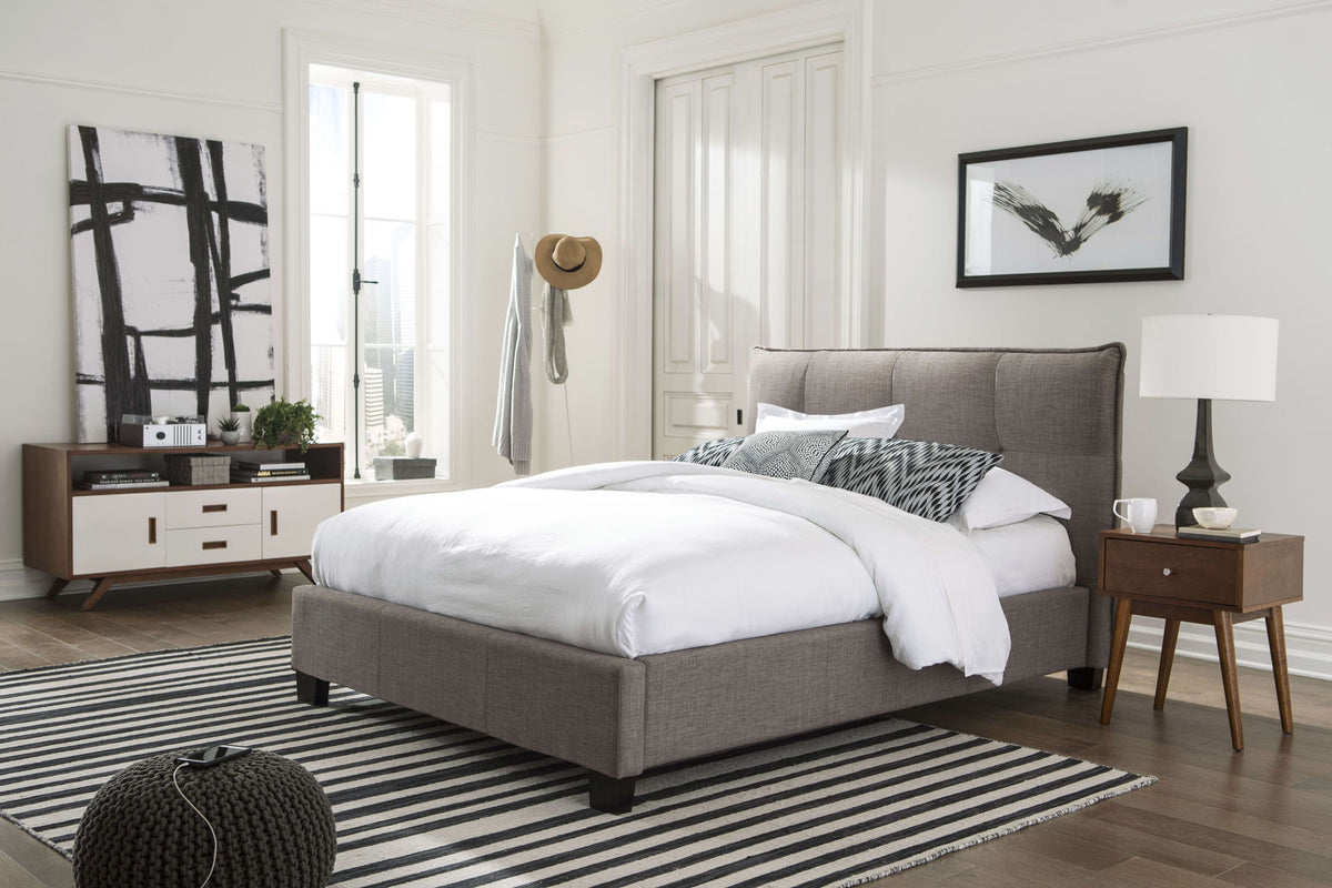 Geneva Adona - Upholstered Platform Bed