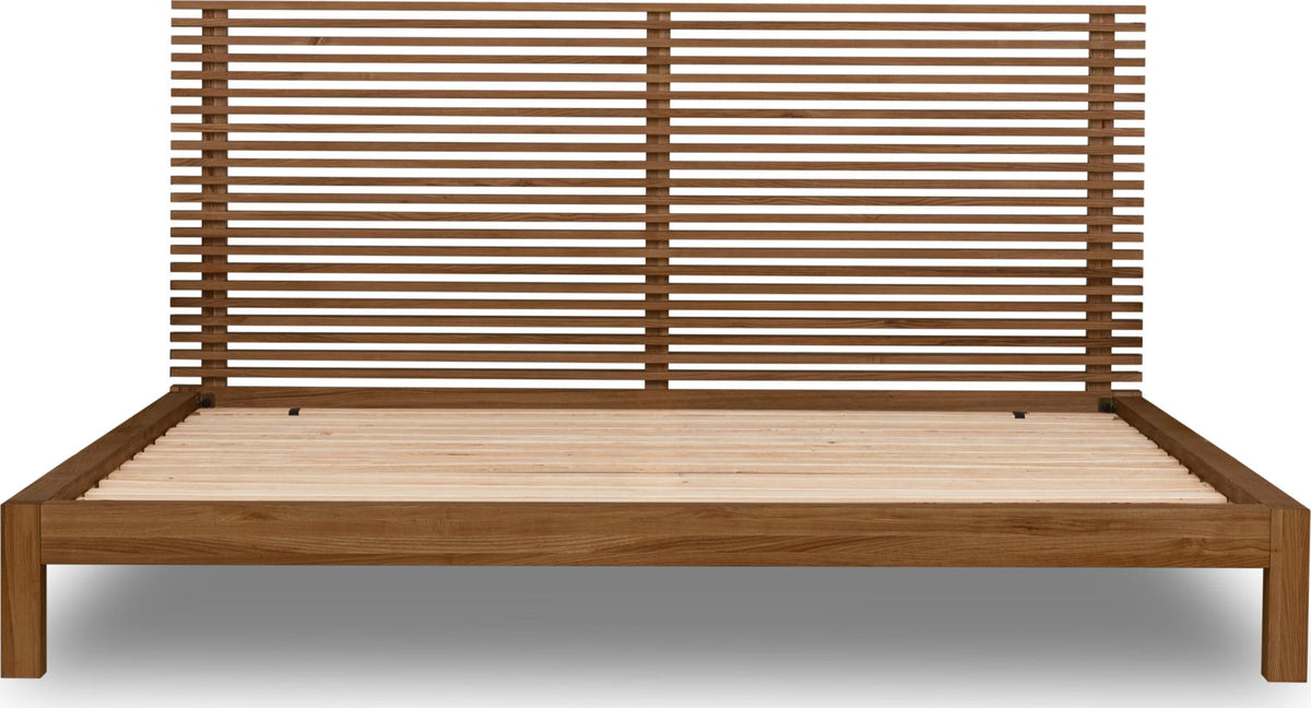 Tanner - Solid Ash Platform Bed
