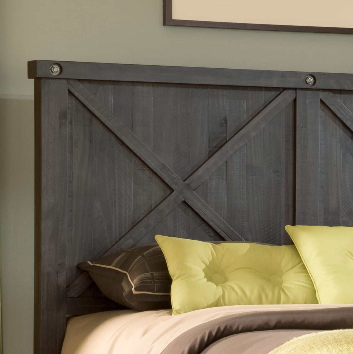 Yosemite - Solid Wood Panel Bed