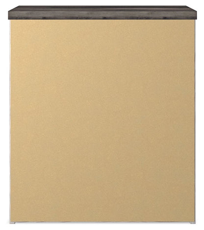 Gerridan - Two Drawer Night Stand - White / Gray
