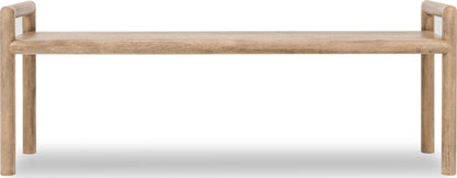 Dorsey - Wood Bench - Granola