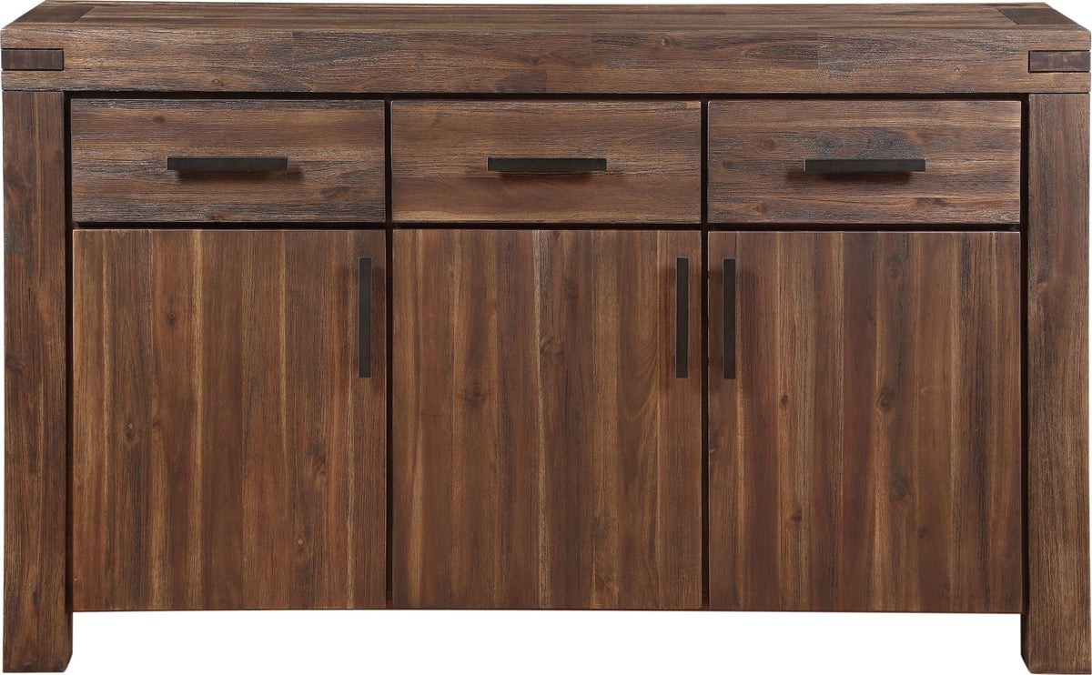 Meadow - Solid Wood Three Drawer Three Door Sideboard