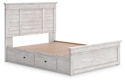 Makidern - Panel Storage Bed