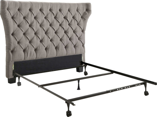 Geneva Melina - California King Tufted Upholstered Headboard - Dolphin Linen