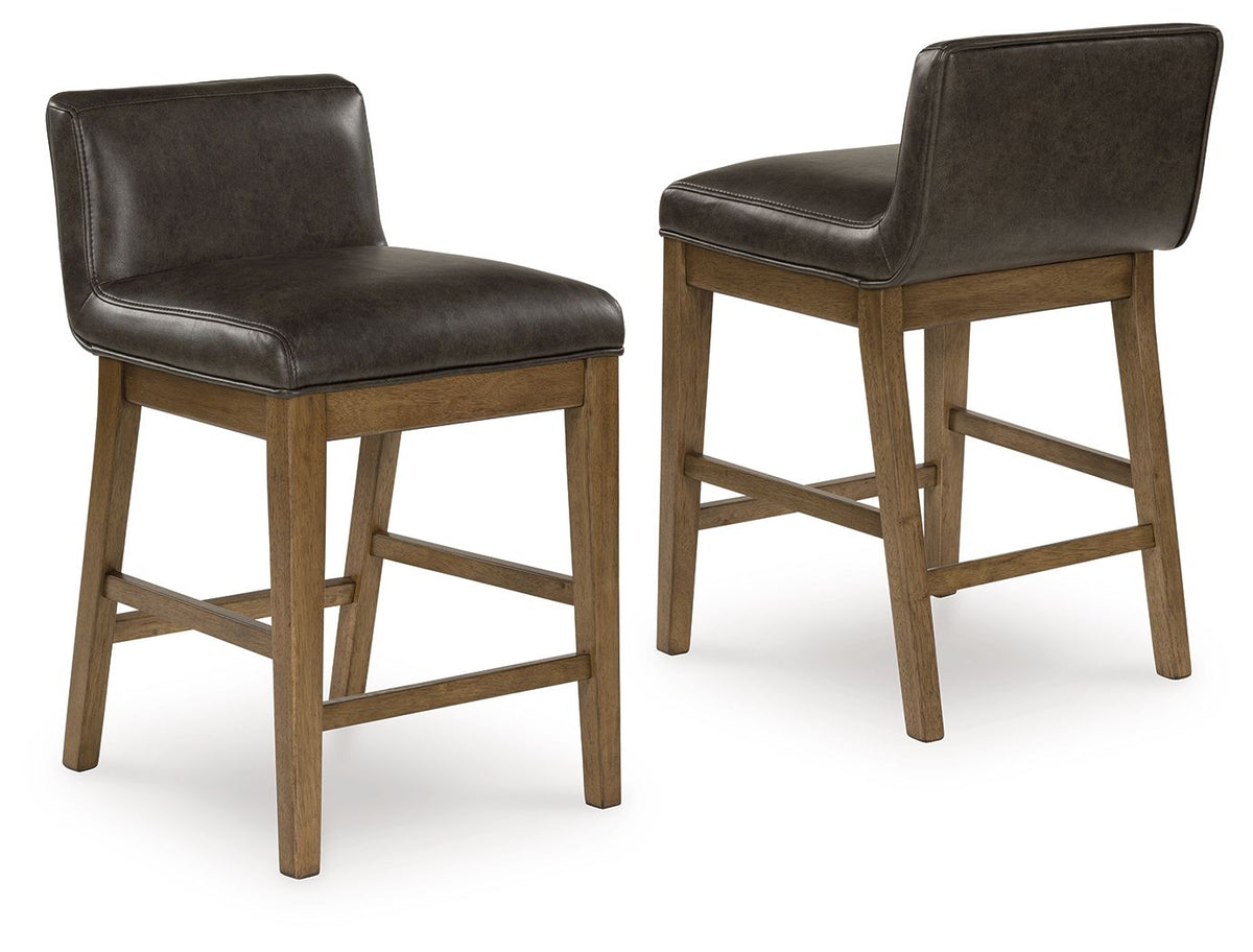 Cabalynn - Rectangular Dining Room Counter Table Set