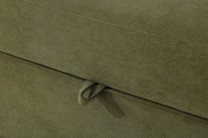 Hartford Summit - Upholstered Storage Bench - Moss