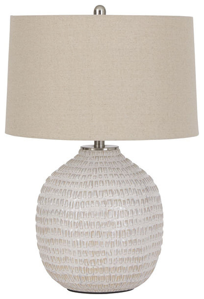 Jamon - Ceramic Table Lamp  - Beige