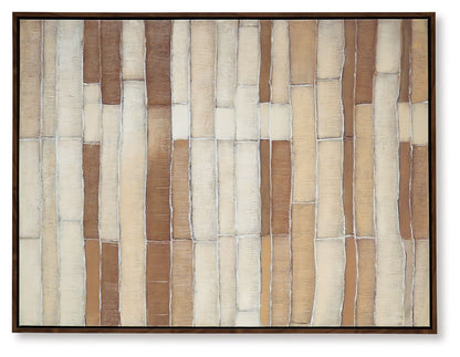 Kalanmore - Wall Art - Brown / Tan / White
