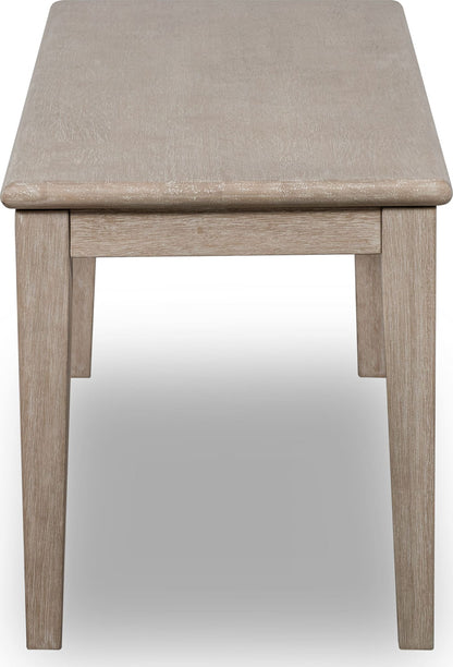 Camden - Oak Wood Bench - Chai