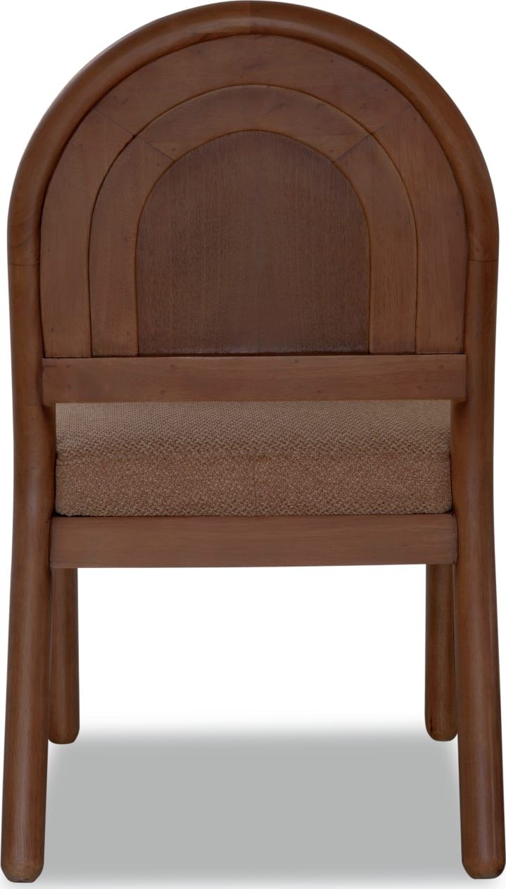 Astor - Arc Back Chair (Set of 2) - Wheat Bread / Claystone