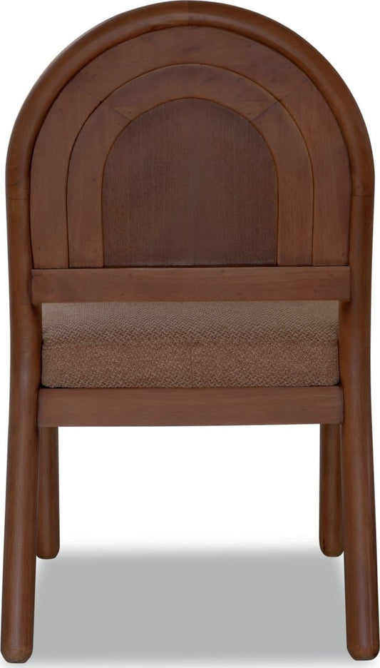 Astor - Arc Back Chair (Set of 2) - Wheat Bread / Claystone