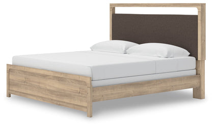 Kinlanni - Upholstered Panel Bed