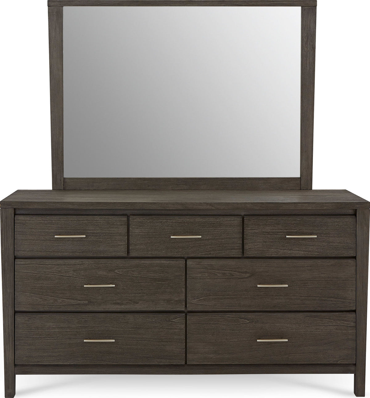 Nevis Riva - Dresser Mirror - Sharkskin