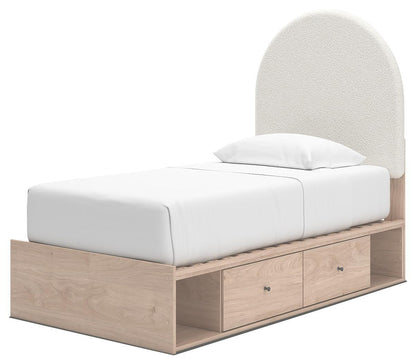 Arloster - Upholstered Panel Bed