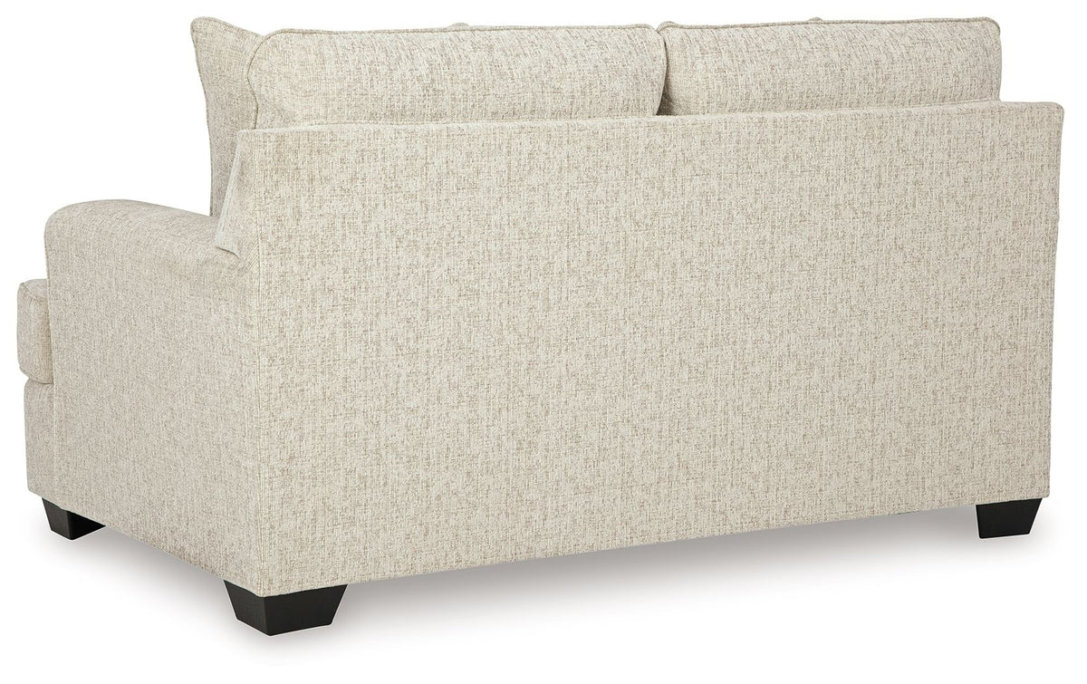 Heartcort - Loveseat - Quartz