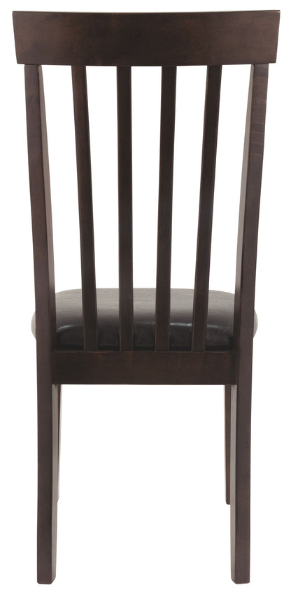 Hammis - Dining UPH Side Chair (Set of 2) - Dark Brown