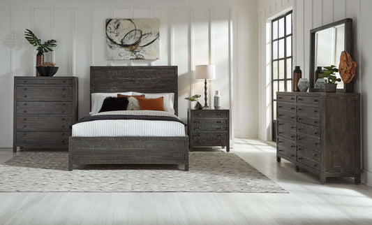 Townsend - Solid Wood Low Profile Bed