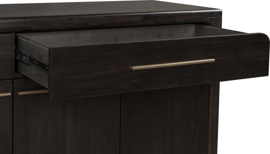 Zamba - Four Door Two Drawer Acacia Wood Sideboard - Jaguar