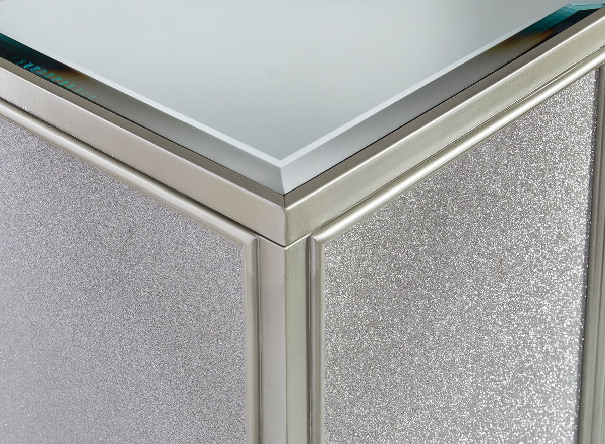 Traleena - Nesting End Tables (Set of 2) - Silver Finish