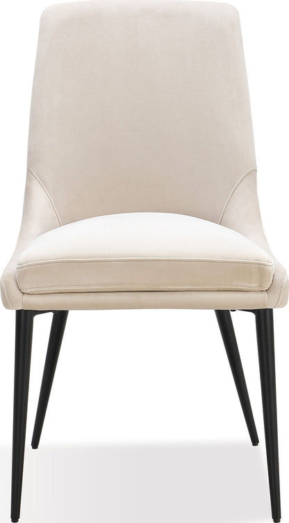Winston - Upholstered Metal Leg Dining Chair (Set of 2)