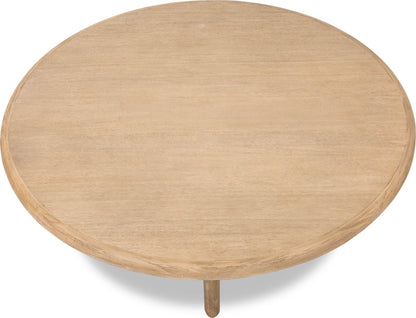 Dorsey - Round Dining Table - Granola