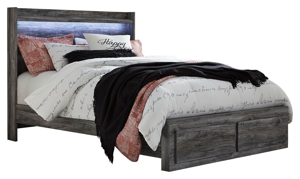 Baystorm - Panel Bedroom Set - Gray