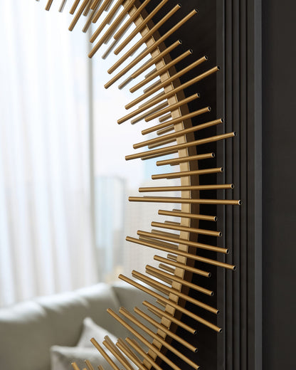 Wainport - Accent Mirror - Gold Finish