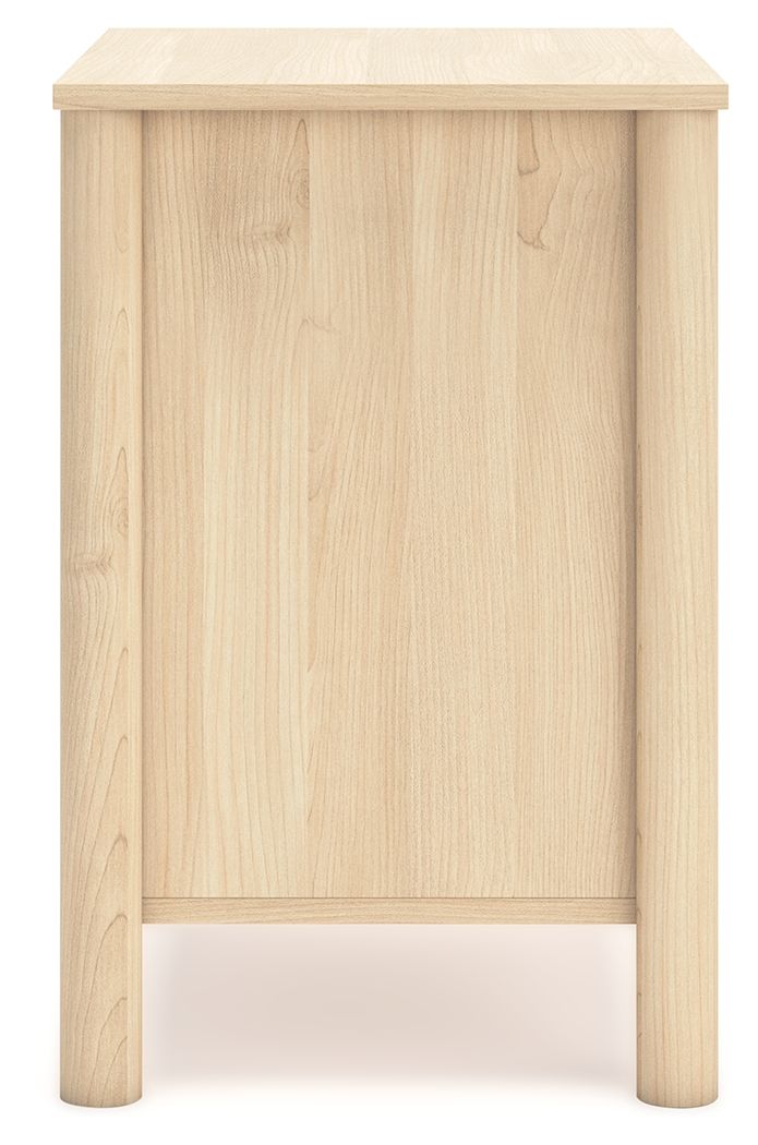 Cabinella - Two Drawer Night Stand - Tan