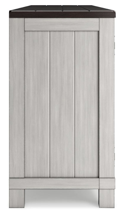 Darborn - XL TV Stand With Fireplace Option - Gray / Brown