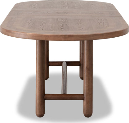 Astor - Oval Extendable Dining Table - Claystone