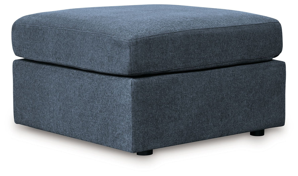 Modmax - Oversized Accent Ottoman - Fabric - Ink