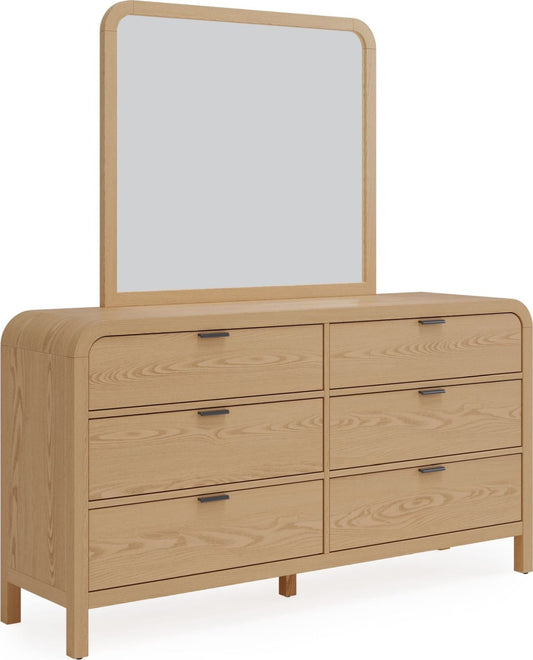 Drake - Dresser Mirror - Timber