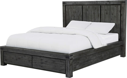 Meadow - Solid Wood Footboard Storage Bed