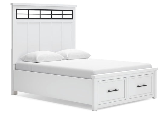 Ashbryn - Panel Storage Bed