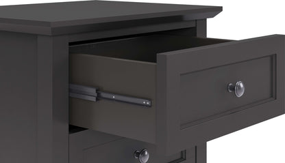 Grace - Three Drawer Nightstand