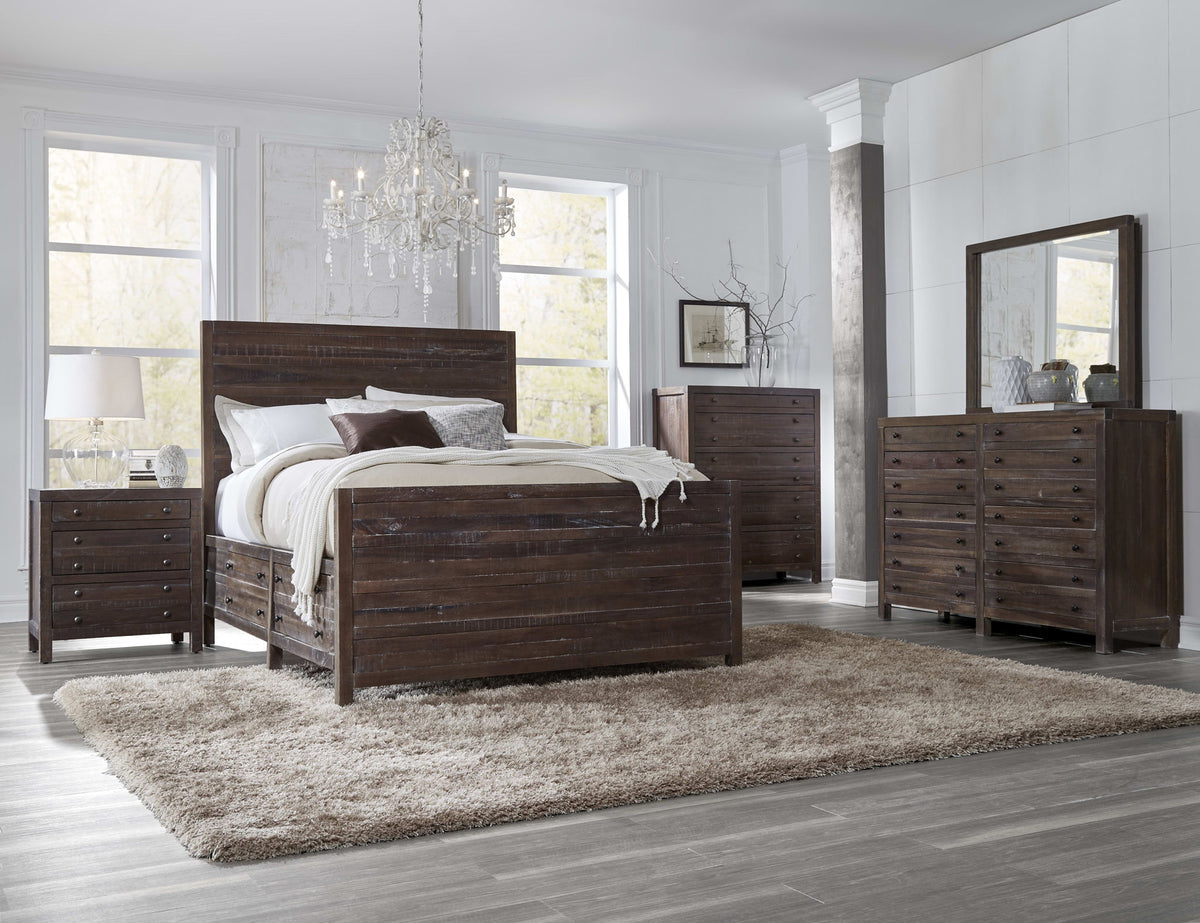 Townsend - Solid Wood Storage Bed