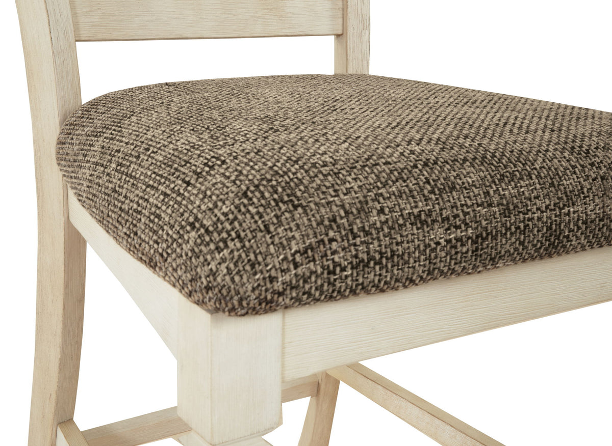 Bolanburg - Upholstered Barstool (Set of 2) - Beige