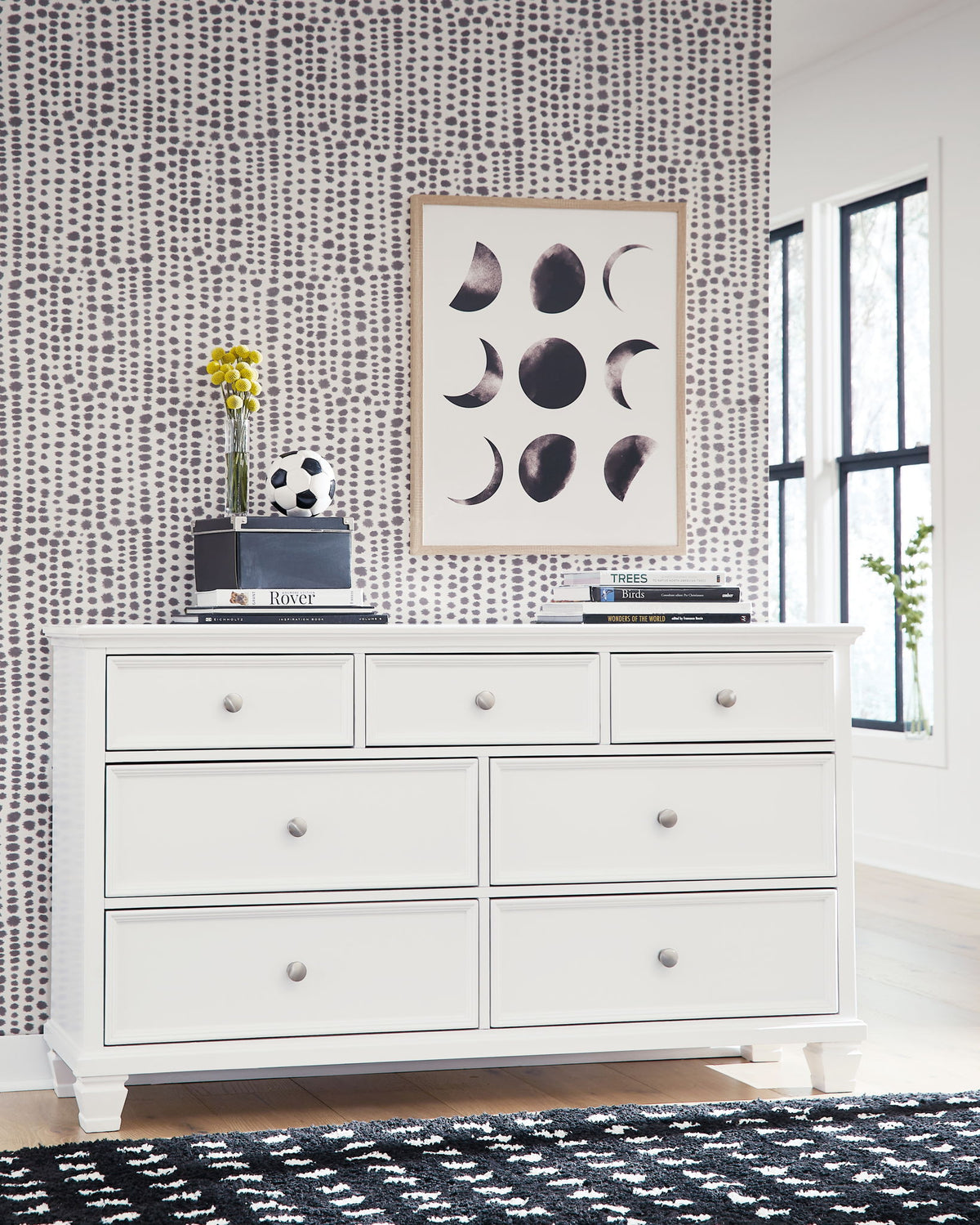 Fortman - Dresser - White
