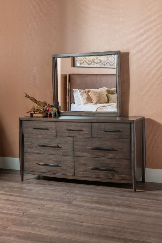 Koko - Beveled Glass Wall Or Dresser Mirror - Minx