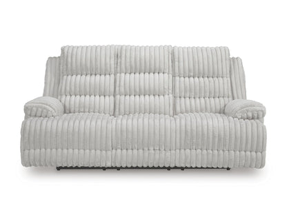 Rhines Falls - 2 Pc. - Power Reclining Sofa And Loveseat - Alloy