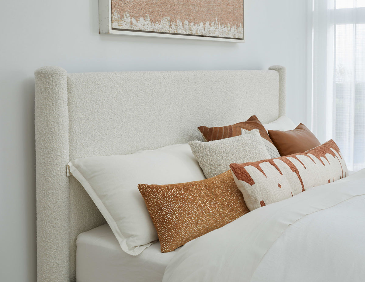 Virgil Burke - Upholstered Platform Bed