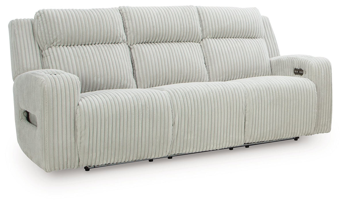 Forest Lake - Power Reclining Sofa With Adj Headrest