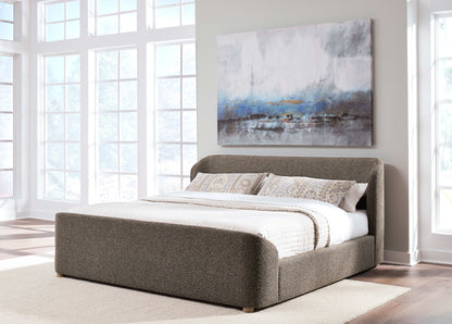 Virgil Kiki - Upholstered Platform Bed